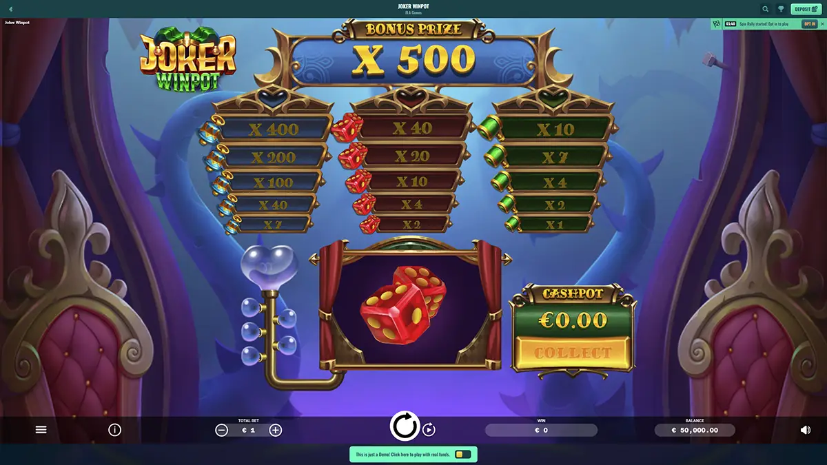Παίξτε το demo του Spinanga Casino στο demo του.